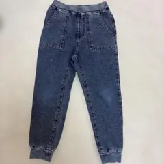 gu デニム風ジョガーパンツ