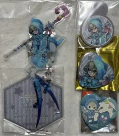 identityⅤ 第五人格サンリオ アクスタ 缶バッジ 夜の番人 ハンギョドン