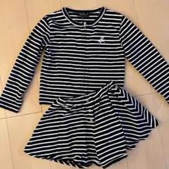 agnès b. ストライプ セットアップ 8ans