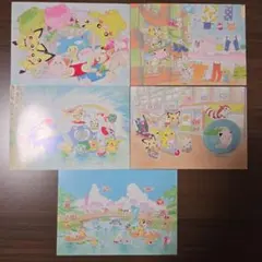 ポケットモンスター　ポストカード　クリスタル