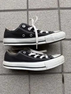 CONVERSE ALL STAR ブラックスニーカーキッズ
