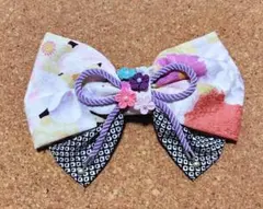 大きいリボン髪飾り成人式 卒業式 結婚式 七五三 振袖 袴