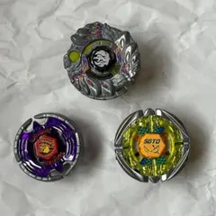 美品　メタルファイトベイブレード まとめ売り 3点セット　ランチャー付