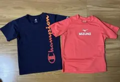 Champion Mizuno スポーツTシャツ 130cm 半袖セット　子供服のサムネイル
