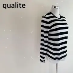 qualite カリテ ボーダートップスのサムネイル