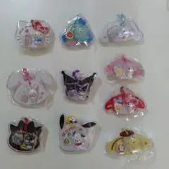 サンリオキャラクターズ パッケージチャーム&チョコボーロ コンプリートセット