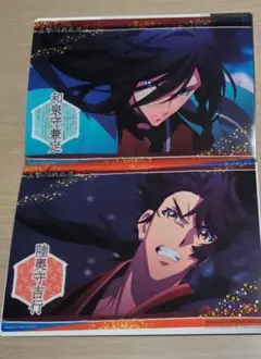活撃刀剣乱舞 クリアビジュアルポスター 2点セット