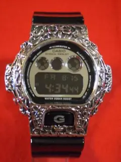 【レアカラー美品】G-SHOCK DW-6900NB 外装パーツは純正新品に交換 6900 SERIES G-SHOCK Gショック ジーショック Metallic Colors