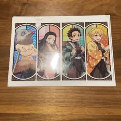 鬼滅の刃 クリアファイル A4