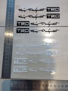 TRD Racing Development ステッカー 2シート 車ステッカ