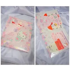 サンリオSanrio ハローキティ　ボリュームレターセット　便箋、封筒　シール付