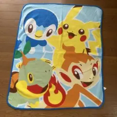 ポケモン　毛布　2010年ごろのビンテージ　肌寒い時に　持ち運び便利　貴重品のサムネイル