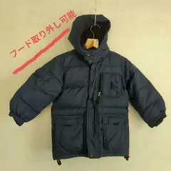 GAP ダウン65% フード取外し可能　コート　XS/TP 110cm相当