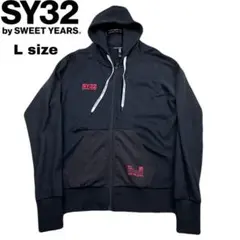 完売モデル　SY32 by SWEET YEARS ブラックパーカー Lサイズのサムネイル