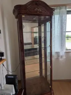 SWセール】アマルフィコーナーミラーキャビ照明付 ガラス棚