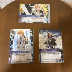 BLEACH ソウルカードバトル 黒崎一護 井上織姫 朽木ルキア 絶版】BLEACH ソウルカード 黒崎一護&井上織姫 朽木ルキア&阿散井恋次