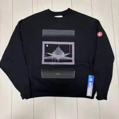 新作！美品！C.E cavemptの高級スウェット　黒