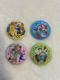 ディズニー 刺繍缶バッチ2