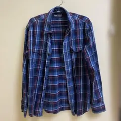 BEAMS HEART 長袖ネルシャツ Lサイズ