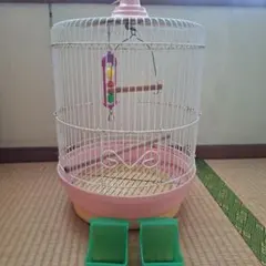 鳥かご ラウンド型 丸型 ケージ 小鳥 レトロ