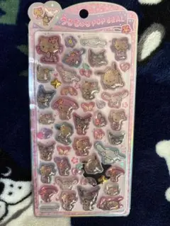 正規品 うるちゅるポップシール 日焼けサンリオ