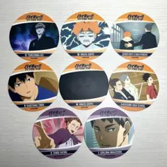 ハイキュー!! コースターコレクション 8枚セット まとめ売り