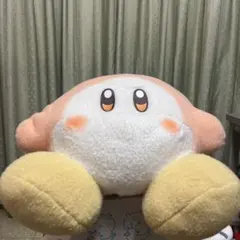 羊毛フェルト風超BIG ぬいぐるみ ワドルディ　40cm新品タグ付 星のカービィ