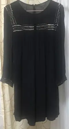 LUCKY BRAND ブラック 長袖チュニック XS