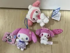 アミューズメント景品 マイメロディ マスコット 3種まとめ売り