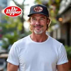 Dr Pepper ドクターぺッパー トラッカーキャップ ブラック　新品