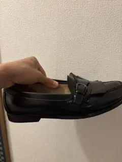 H*i様 COLE HAAN タッセルローファー ブラックのサムネイル