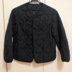 ユニクロ UNIQLO キルティングジャケット 150 黒