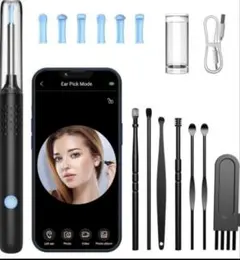 耳かき カメラ 革新版　ワイヤレスイヤースコープ3mm極細レンズ 1920P画質