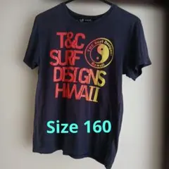 T&C Surf Designs Hawaii Tシャツ160ネイビー紺　男の子のサムネイル