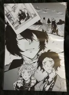 文豪ストレイドッグス　太宰治　芥川龍之介　ポートレート　クリアファイル グッズ: 文豪ストレイドッグス クリアファイル 太宰治＆芥川龍之介