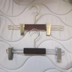 非売品【新品・未使用】スーツセレクト　パンツハンガー　2組セット