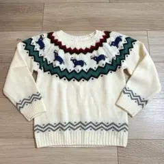 Kladskap ノルディック柄セーター　クレードスコープ　Ｌ110〜120