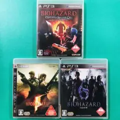 Disc美品 PS3 バイオハザードオペレーションラクーンシティ 5 6
