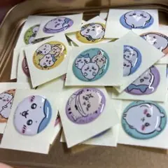 ちいかわ ぷっくりつやつやシール ランダム10枚 ハチワレ