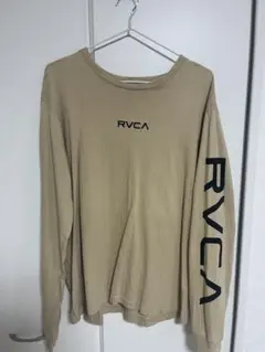 RVCA ベージュ 長袖カットソー