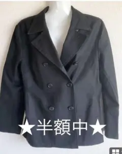 黒のダブルブレストジャケット Mサイズ