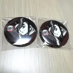 鬼滅の刃　童磨　缶バッジ　お楽しみくじ　ダイニング　2点セット