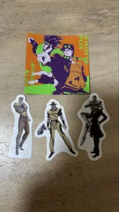 ジョジョの奇妙な冒険 3部 空条承太郎ステッカー ピック セット スシローコラボ