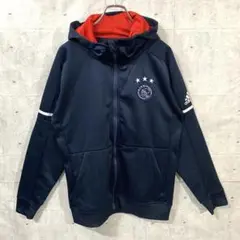 【激レア】adidasジャージ　アヤックス　オランダ　ホワイト　ネイビー　2XL adidas アディダス ジャージ ホワイト ネイビー Size 不明 （M