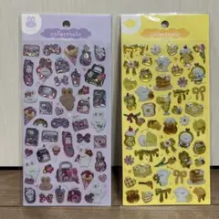 collectholic シール イエロー パープル シールセット