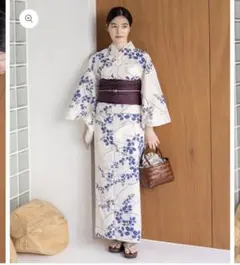 ひまわり柄 浴衣 ゆかた館グレース - メルカリ