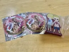 ワンピース バースデージュエリー缶バッジ他