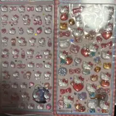 ボンボンドロップシール　キティ　赤　ピンクミニ 正規品
