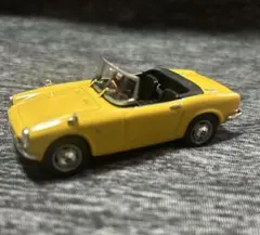 国産名車コレクション 1/43 ホンダ S800 イエロー 1966