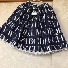 新品　貴重　MILK アルファベット　ドレス　紺のサムネイル